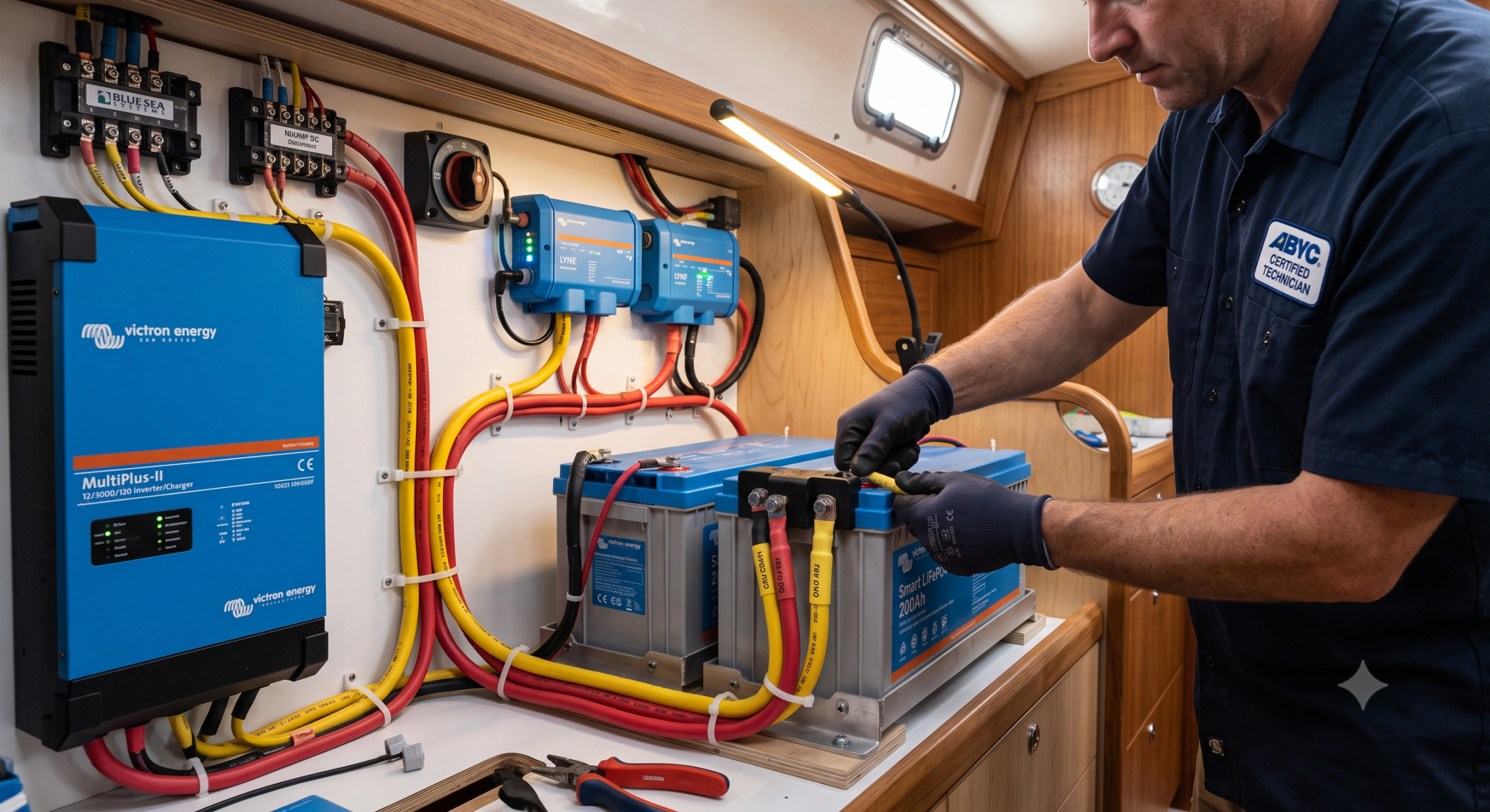 Advanced Marine Electrical and Electronics Work